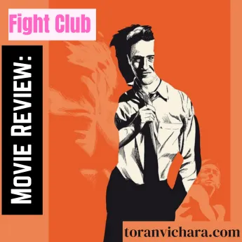 Poster of My blog Titled:- Movie Review: Fight Club | A Timeless Tale of Identity and Rebellion